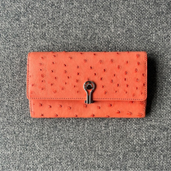 Lorenzi Ostrich Wallet - Picture 1 of 6